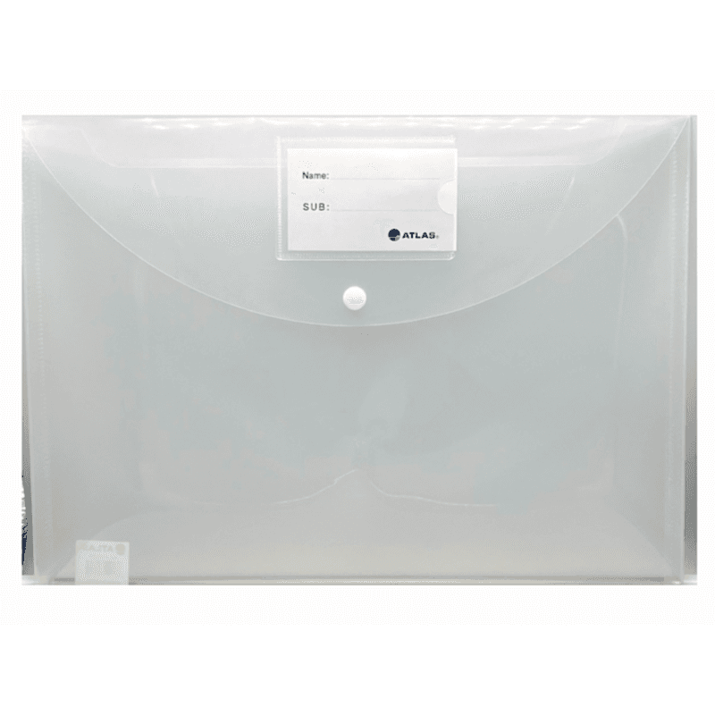 Atlas Bag B4 Paper Size,clear - 1305