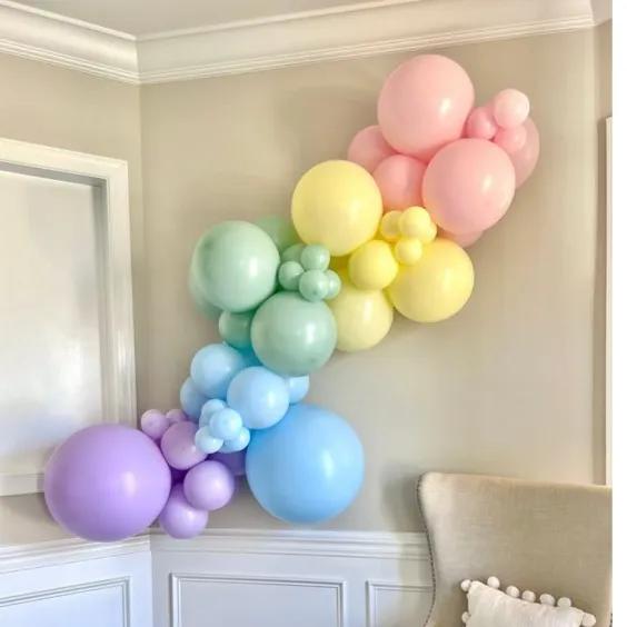 Pastel Balloon Garland