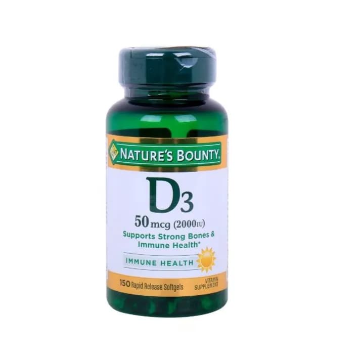 Nature's Bounty D3 2000iu 150 Softgels