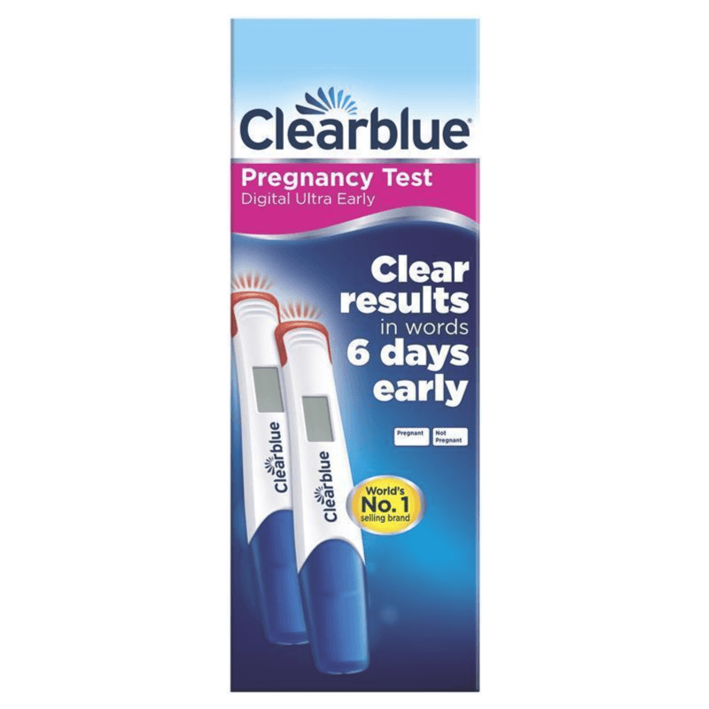 Clearblue Pregnancy Test Digital Ultra Early Digital 2 Tests