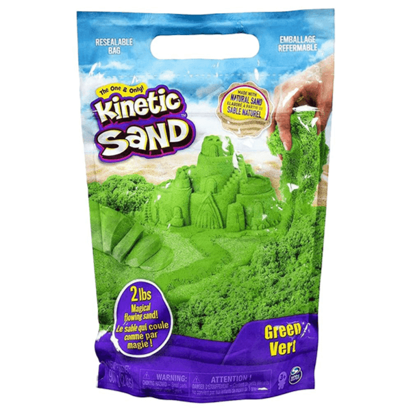 Kinetic Sand Colour Bag For Molding and Creating For kids -Sold Separately Subject To Availability - 2lbs(DGLT109)