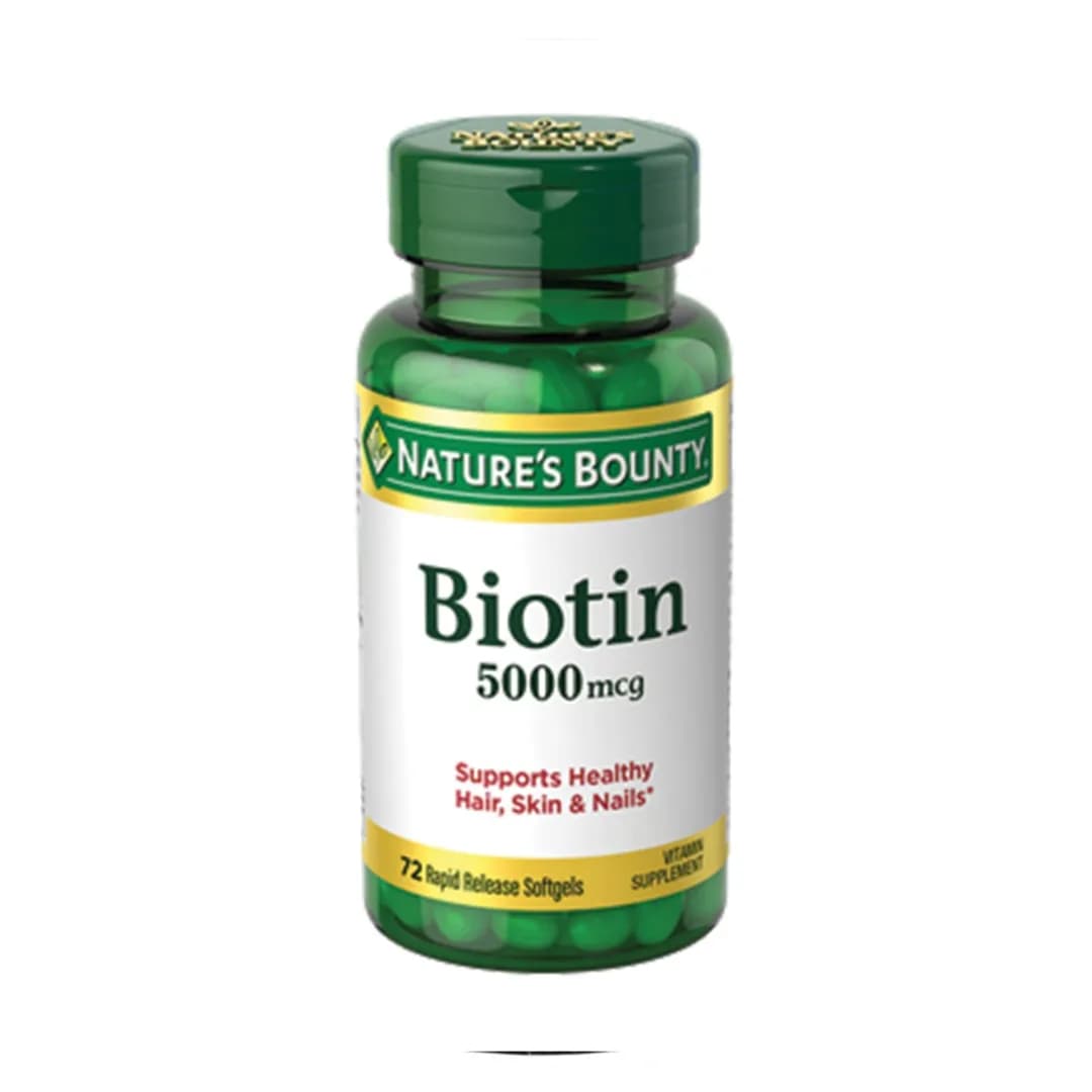 Nb Biotin 5000mcg 72 Softgels