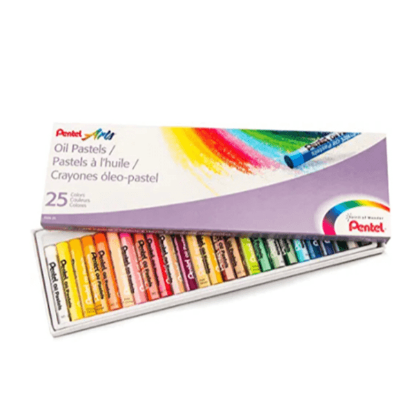 Pentel Oil Pastel Set 25 Color (Oppe02)