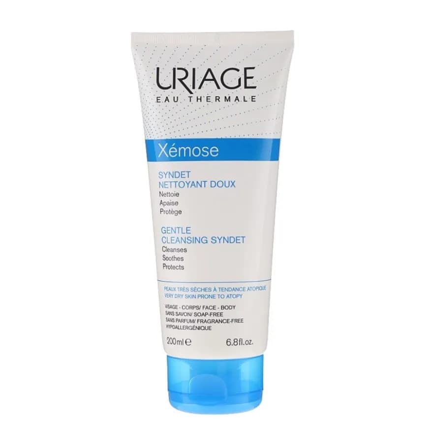 Uriage Xemose Gentle Cleansing Syndet Fragrance Free 200ml