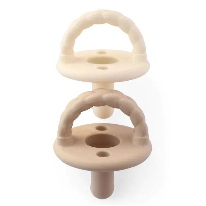 Itzy Ritzy Soother Pacifier 2PK - Buttercream toast