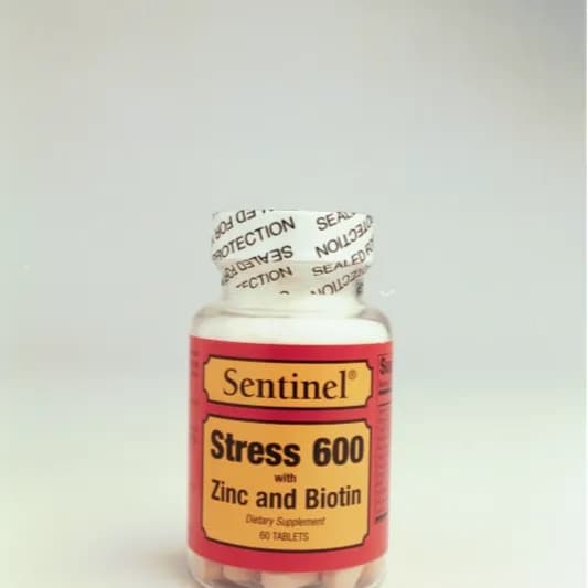 Sentinel Stress 600 With Zinc And Biotin