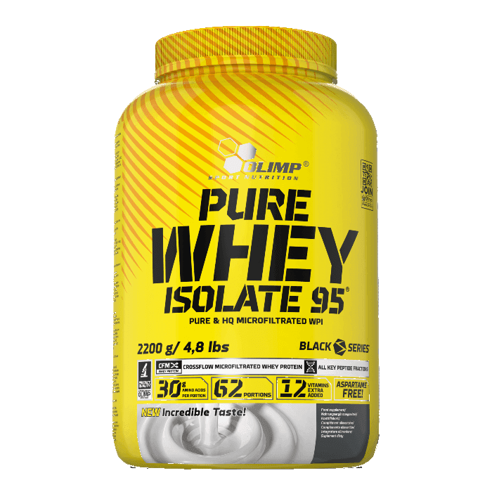 Pure Whey Isolate Strawberry Power Flavour 2200gm - Olimp