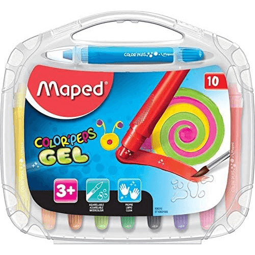 Maped Color'Peps Crayons 10 Colors Cnmd14