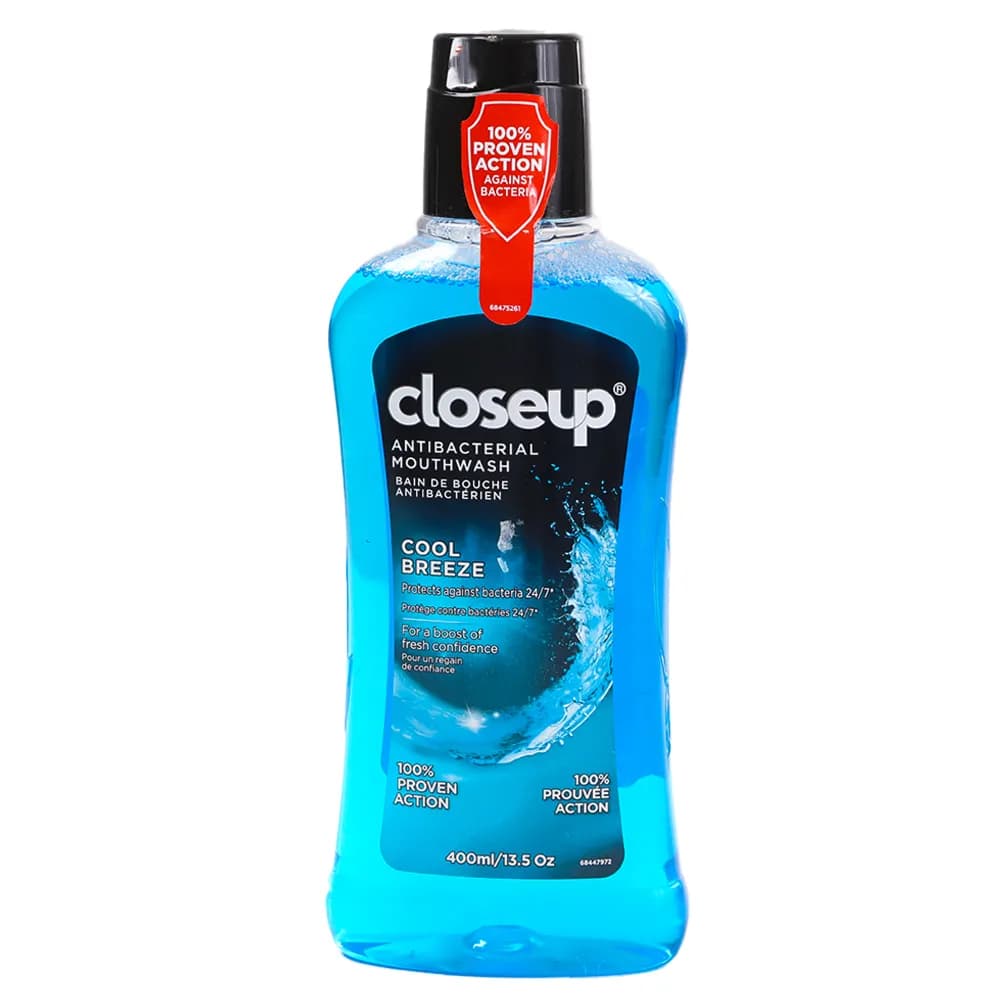 Closeup Antibacterial Mouthwash Cool Breeze 300ml