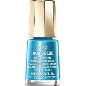 Mavala Nail Polish Aqua Blue