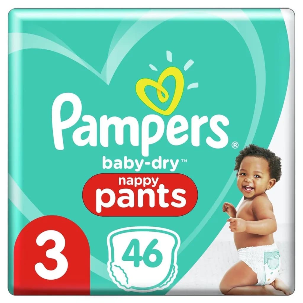 Pampers Baby-Dry Pants 3 Size 46 Pants