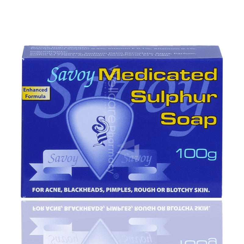 Savoy Sulphur Soap 100G