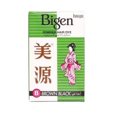 Bigen Powder Hair Dye (B) Brown Black 6g