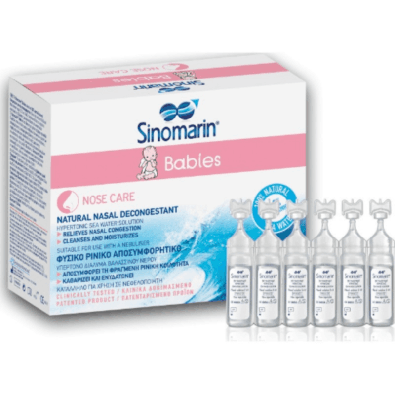 Sinomarin Babies Saline 5ml Vials