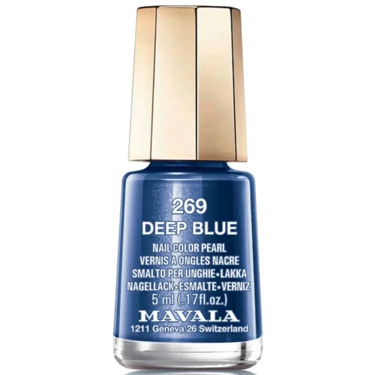 Mavala Deep Blue Nail Color Polish no.269 5ml