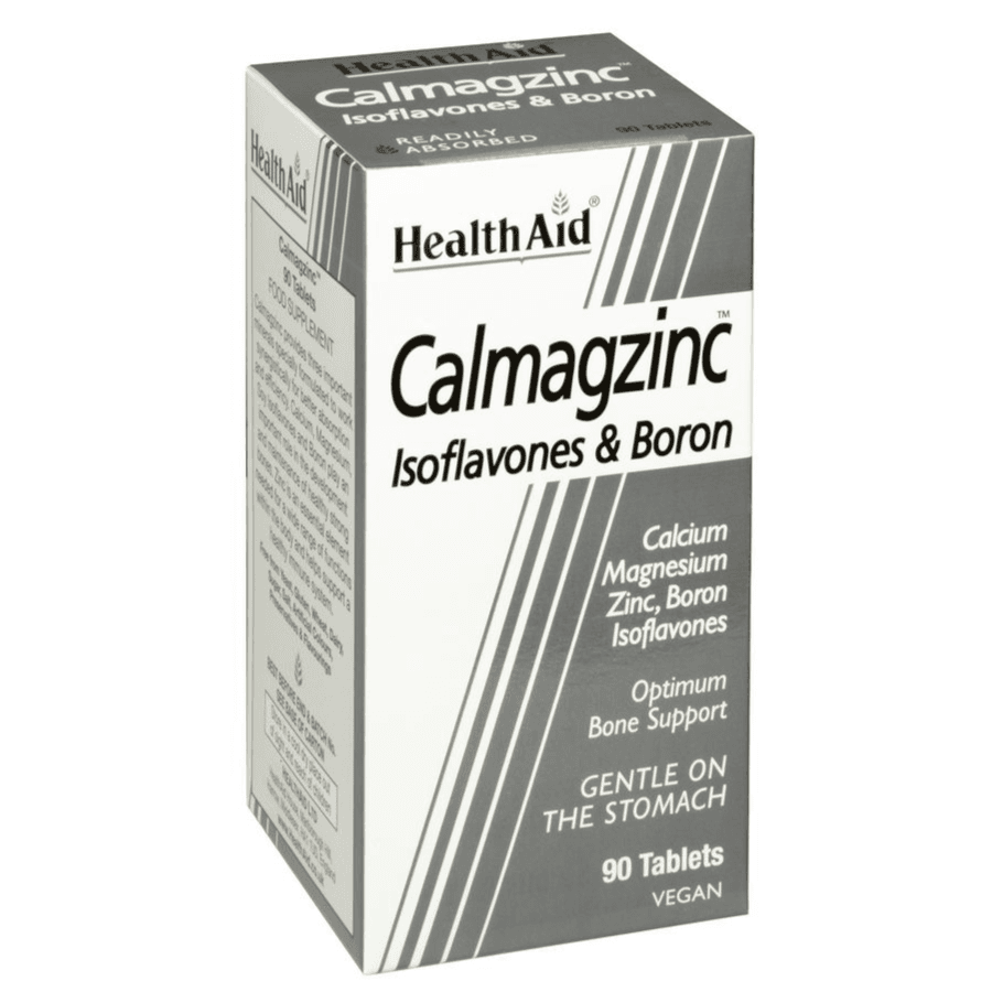 Health Aid Calmagzinc 90 Tablets