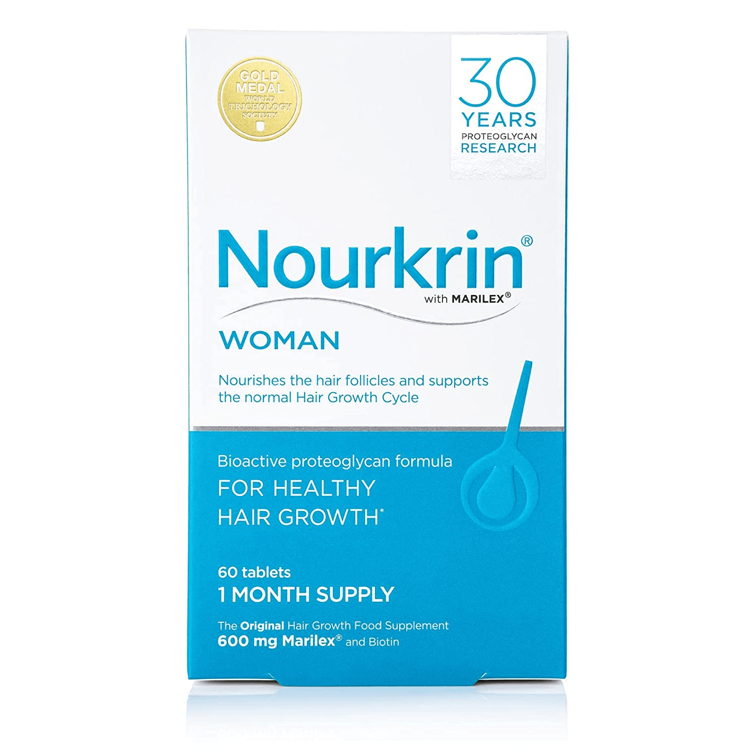 Nourkrin With Marilex Women Tab 60's (Buy 2 Get 1 Free)