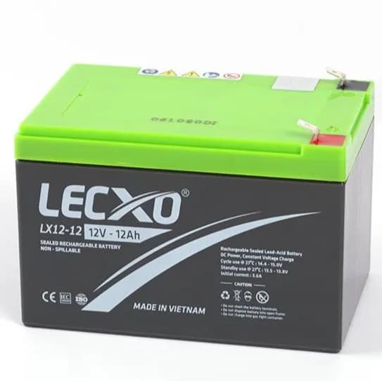 Lecxo SLA Battery 12V 12Ah