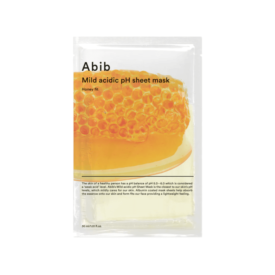 Abib Mild Acidic Ph Sheet Mask Honey Fit