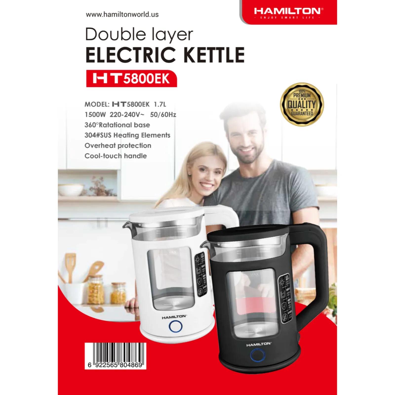 Hamilton Ele Kettle DDL Lyr 1500w HT5800EK