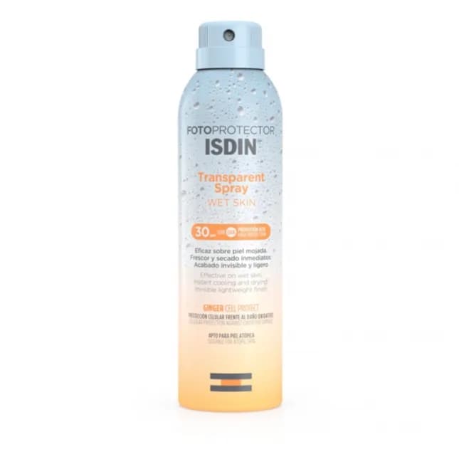 Isdin Foto Protector Transparent Spray 50SPF Ginger Cell Protect