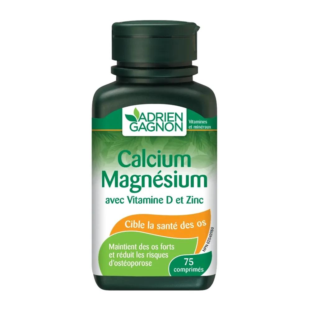 Adrien Gagnon Calcium,Magnesium,Vitamin D And Zinc Tab 75 s 