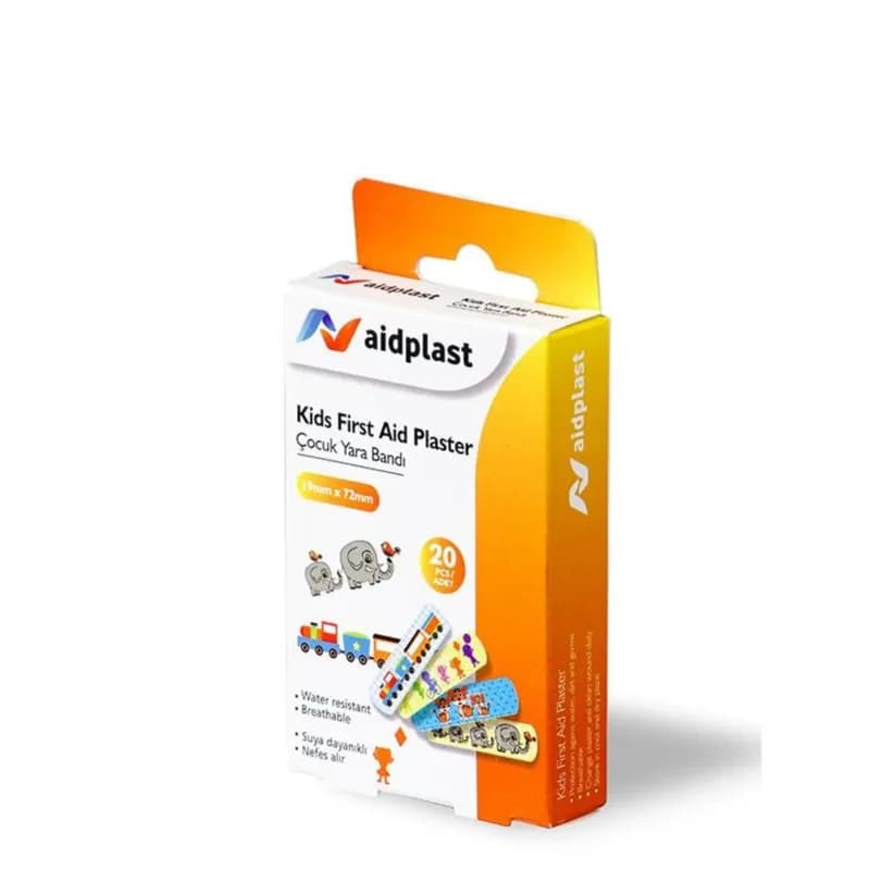 Aidplast Kids Plaster Ref-V831 19mm x 72mm 20 Pieces