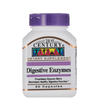 21st Century Digestive Enzymes 60 Capsules