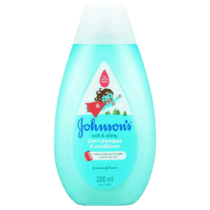 Johnson Soft & Shiny Shampoo & Conditioner 200ml