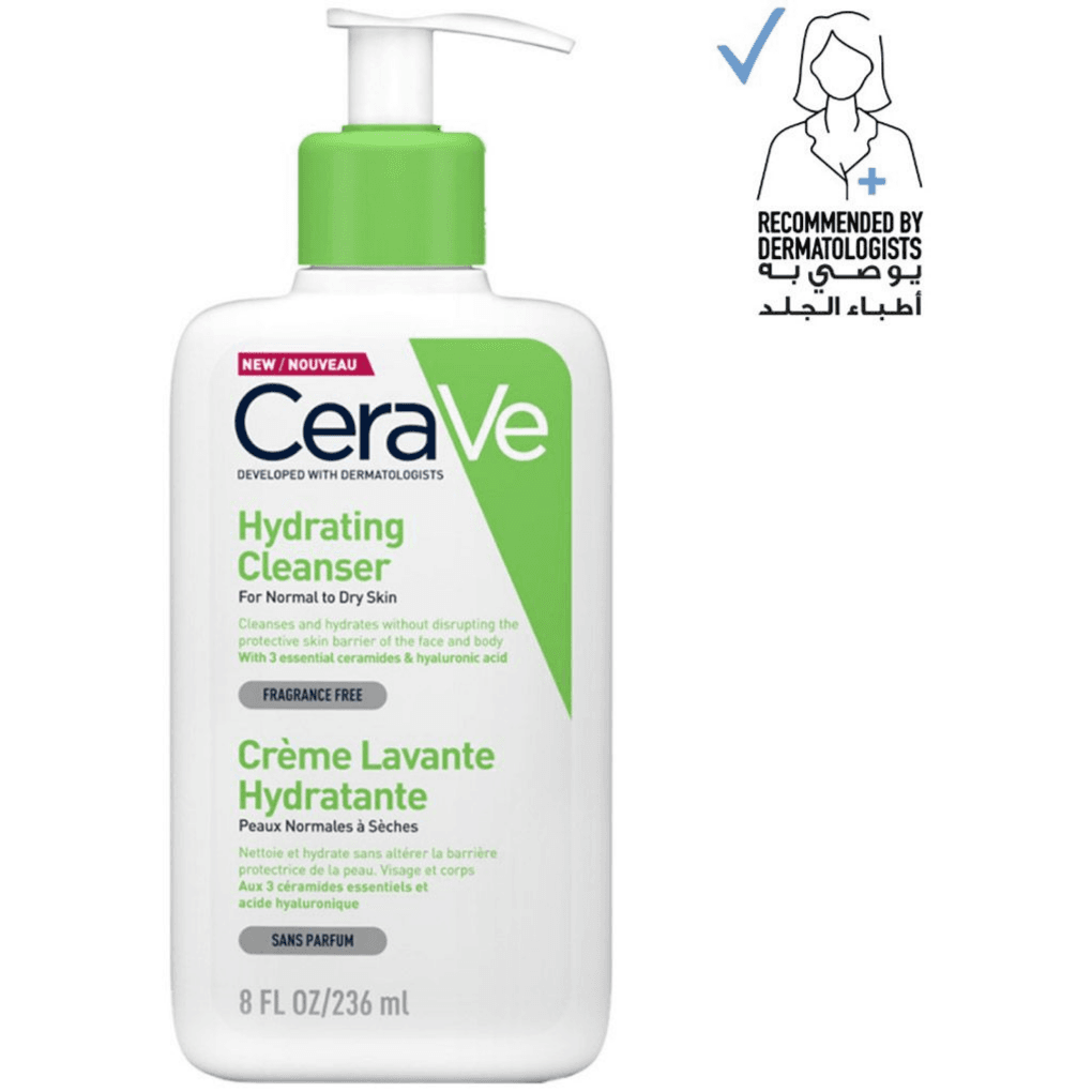 Cerave Hydrating Cleanser For Normal To Dry Skin 236Ml