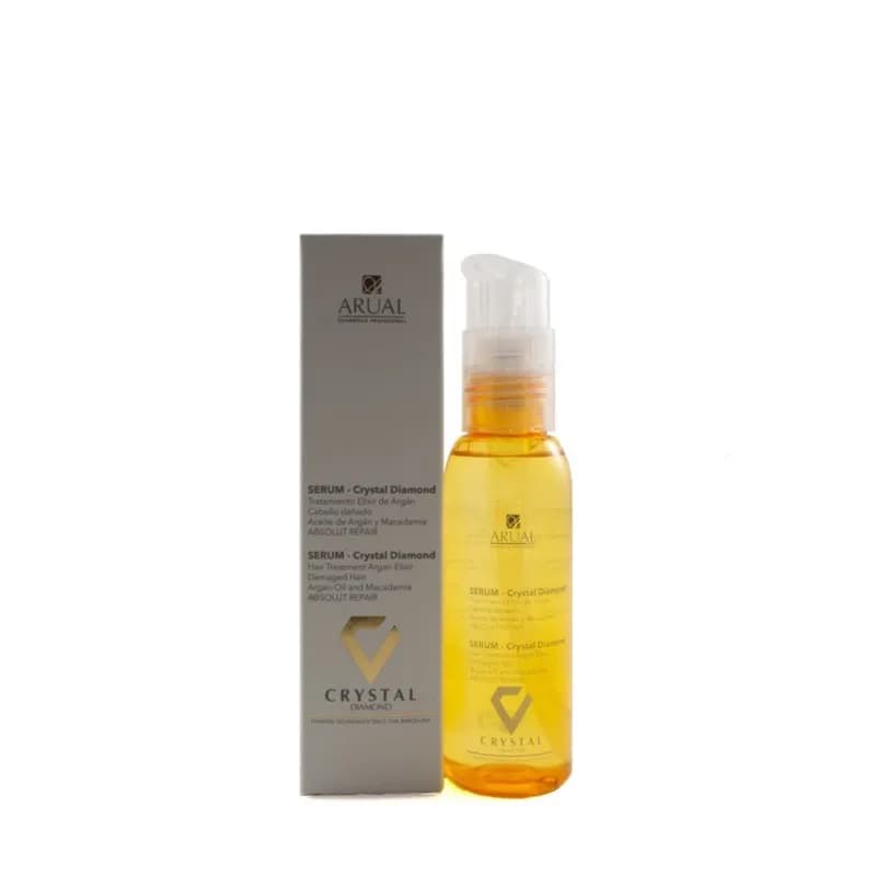 Arual Crystal Diamond Serum For Damaged Hair With Argan And Macadamia 100ml