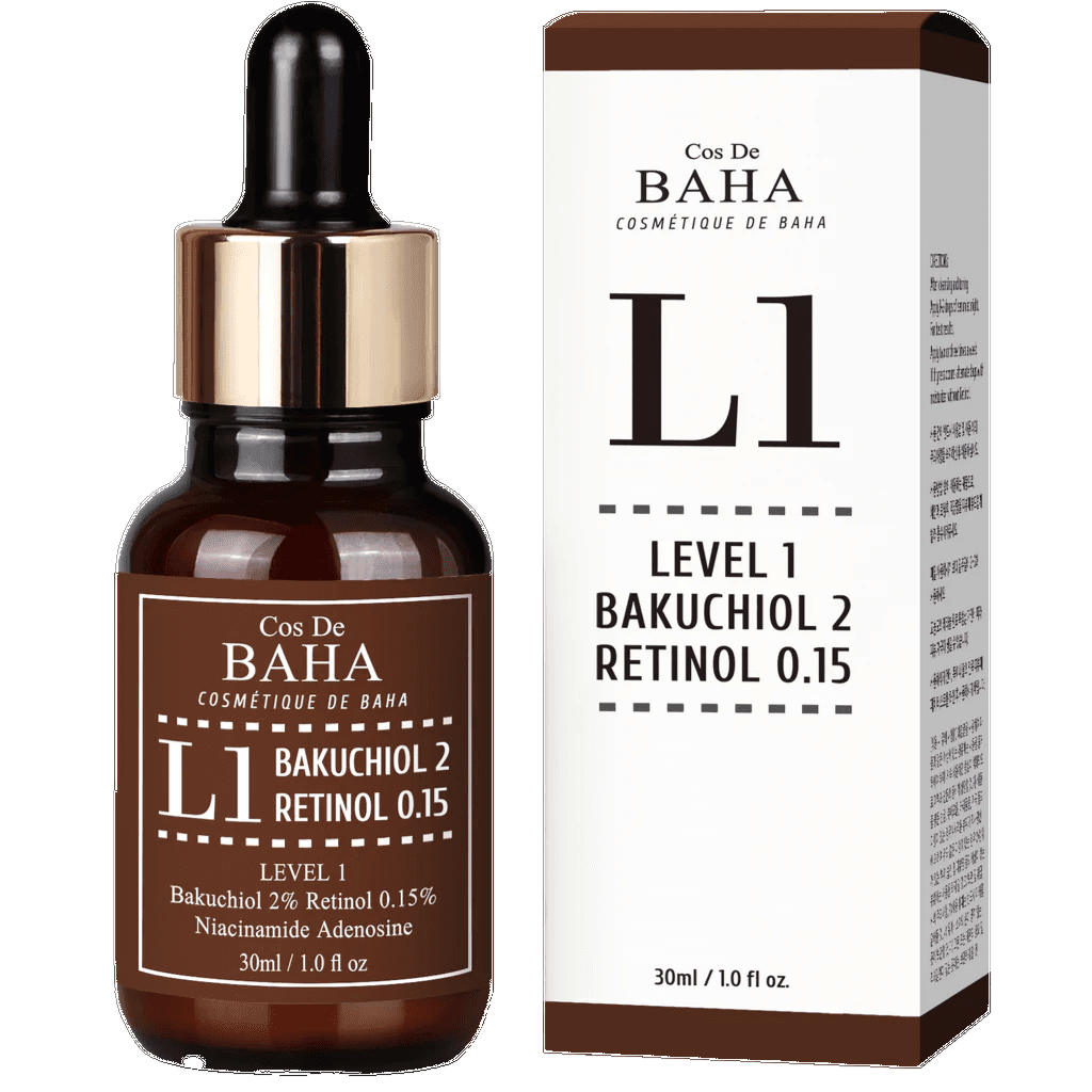 Cos De Baha Bakuchiol 2% Serum With Retinol 30ml