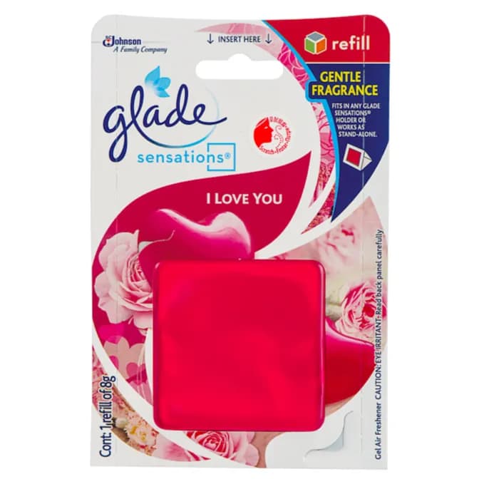 Glade Sensations 8g I Love You Refil