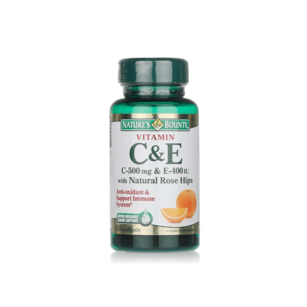 N&B VITAMIN C &E 50 SOFTGEL