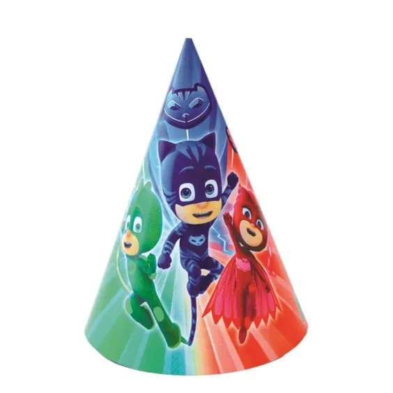 Pj Mask Party Hat 6 Pieces