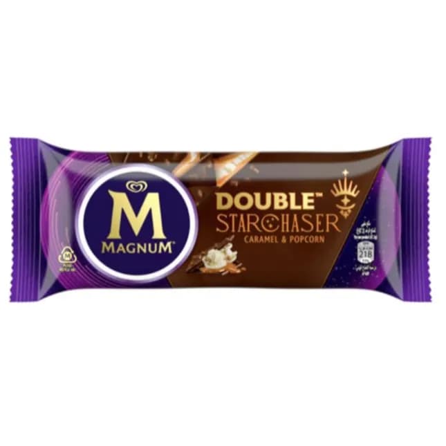 Magnum Double Starchaser Caramel and Popcorn Ice Cream 85ml