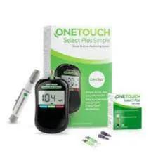 One Touch Select Plus Diabetic Machine With Strips