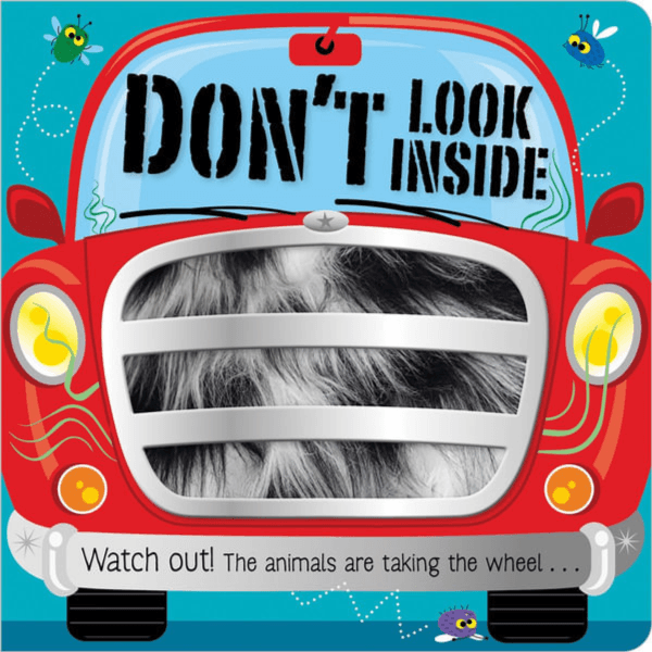 582675 Don't Look Inside Animals at the Wheel (Board Book) By Greening, Rosie