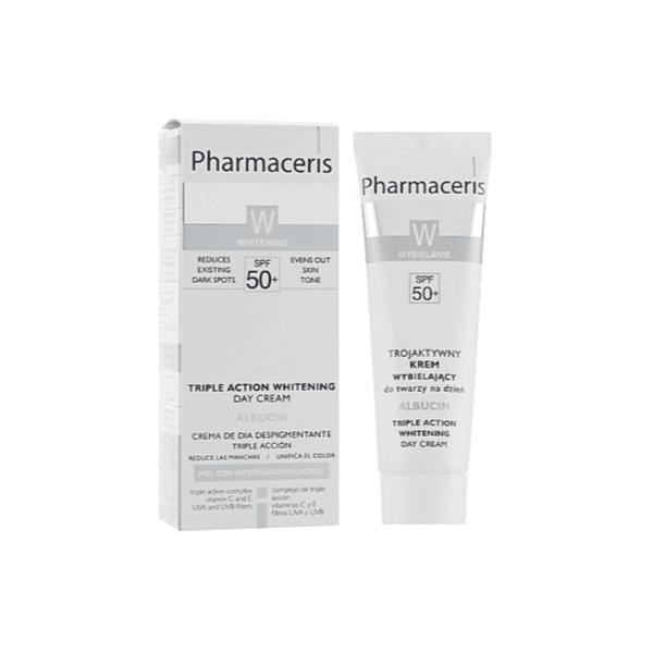 Pharmaceris Triple action Whitening Day Cream Albucin with SPF 50+ 30ml