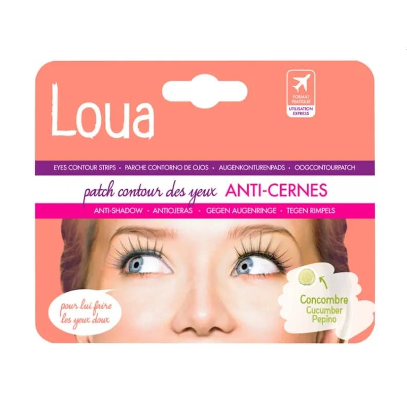 Loua Anti Dark Circles Eye Contour Strips 1Pair 5 Ml