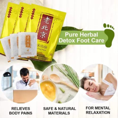 10 Pieces Ginger Foot Patch Detox Loss Weight Foot Patches Improve Sleep Feet Patch Anti- Swelling Revitalizing