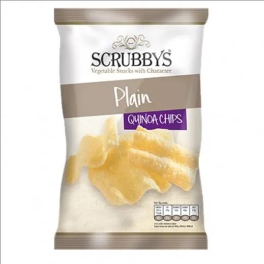 Scrubby’s Quinoa Plain Chips 80 G