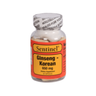 Sentinel Kor Ginseng 650Mg 50'S