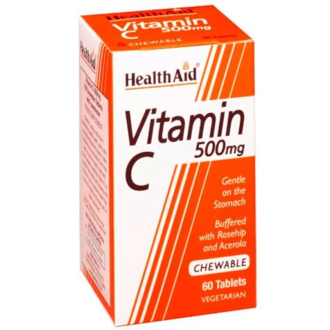 Health Aid Vitamin C 500mg Tab 60's