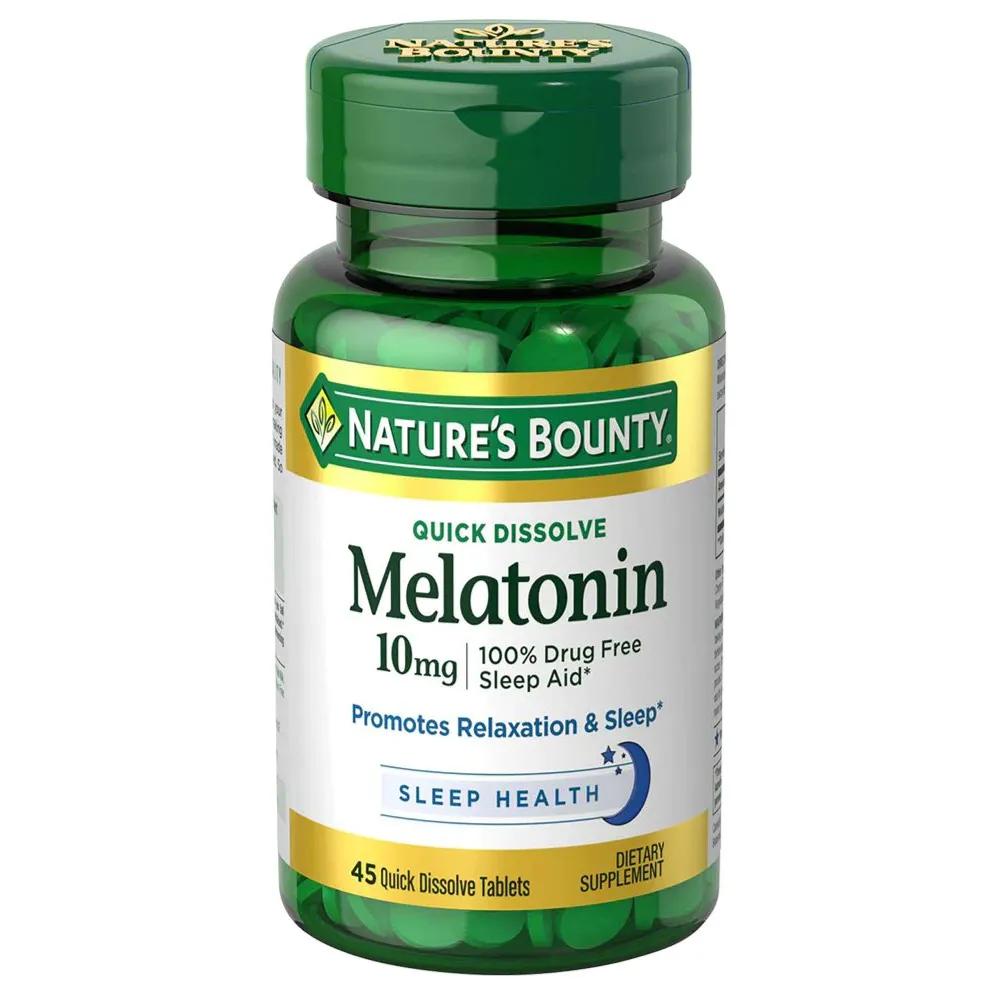 Natures Bounty Melatonin 10mg 45 Tabs