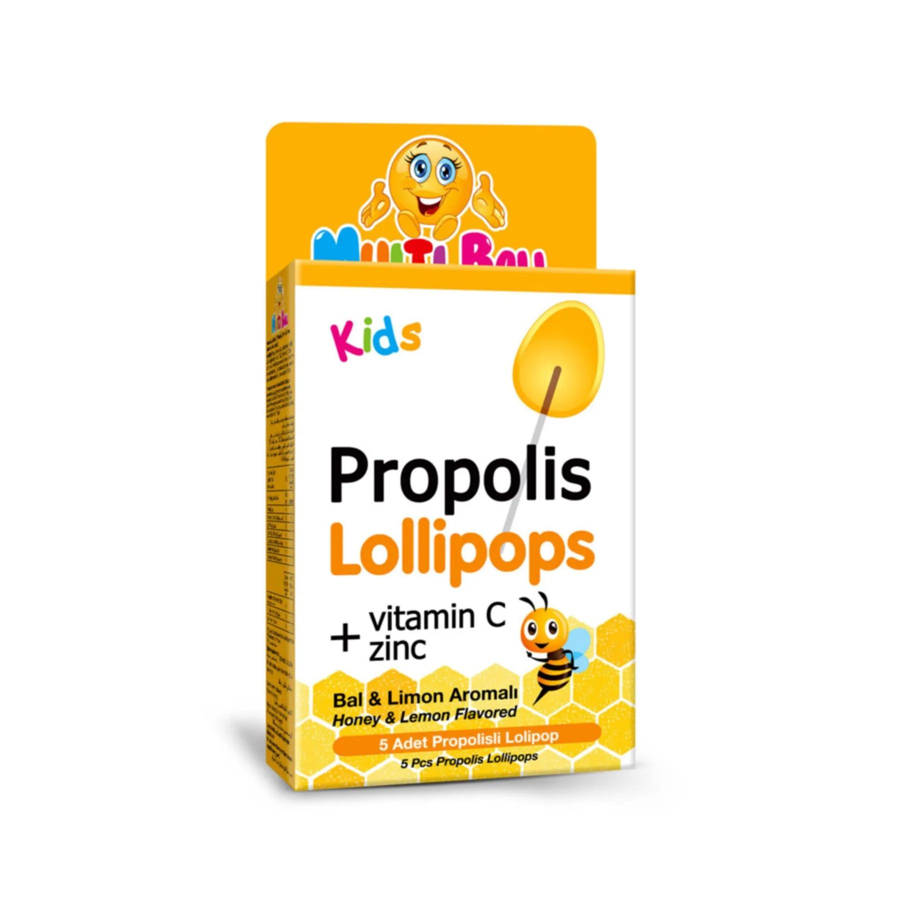 Multi Ball Propolis Lollipop 7s