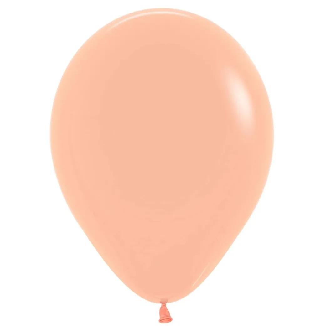 Peach Helium Balloon