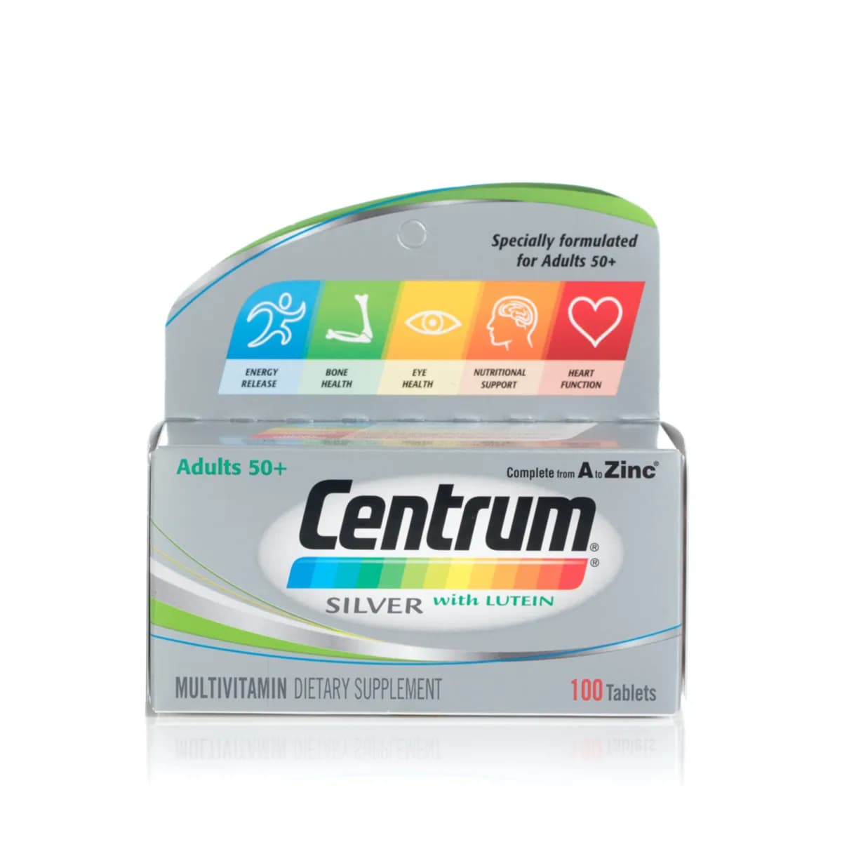 Centrum Silver With Lutein Tab 100's