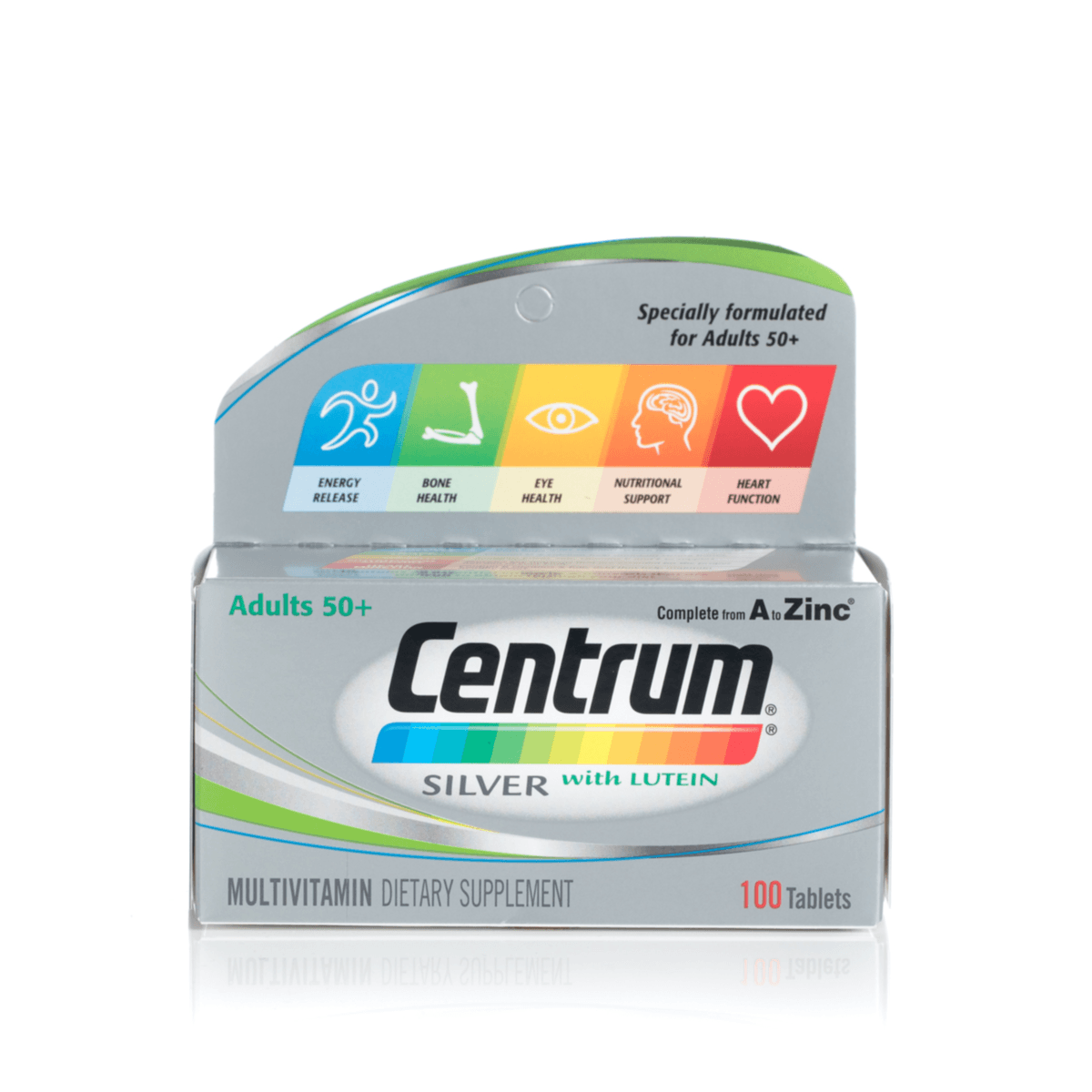 Centrum Silver With Lutein Tab 100's