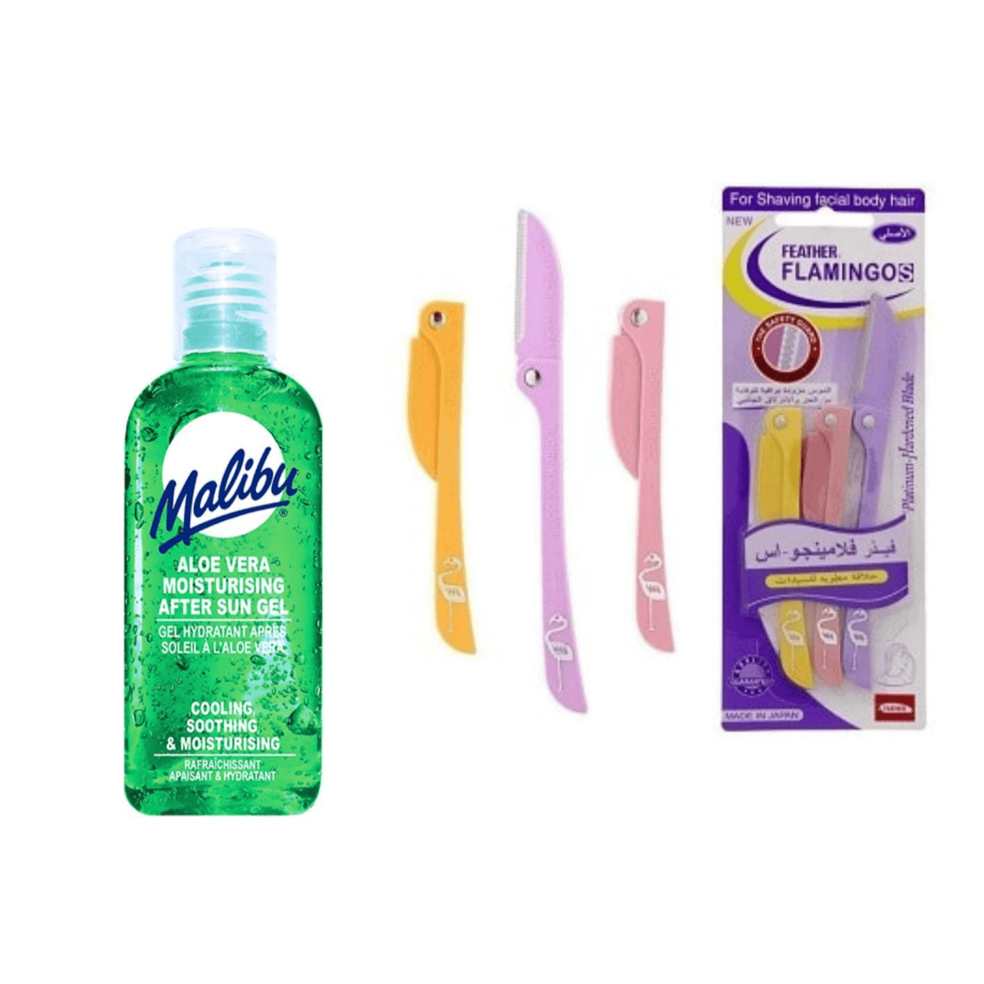 Face Shaving Routine Aloevera Gel And Razors